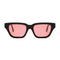 Brooklyn / Black Laser & Rose Lens